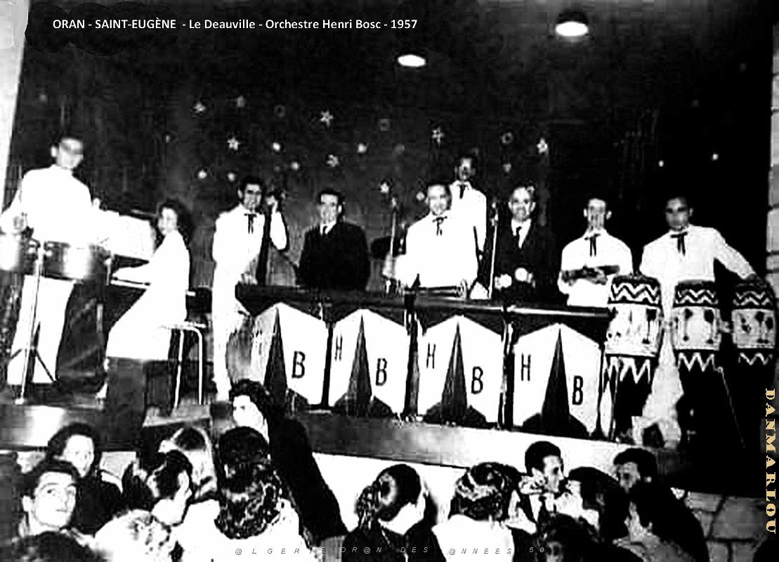 Oran - Saint-Eugene - Deauville - Orchestre Henri Bosc - 1957.JPG